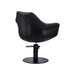 Karma Cronulla Salon Chair Black Rear Side View