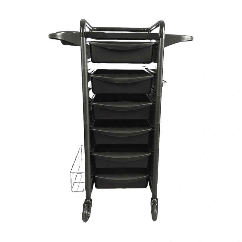 Karma Darwin Hairdressing Trolley Black Side View