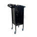 Karma Florina Lockable Salon Trolley Black Side View