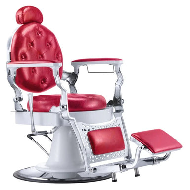 Karma Gold Coast Barber Chair Red Chrome