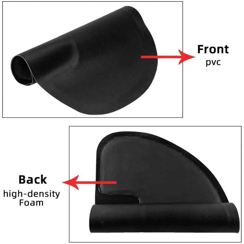 Karma Hair Salon Round Mat Square Base Materials