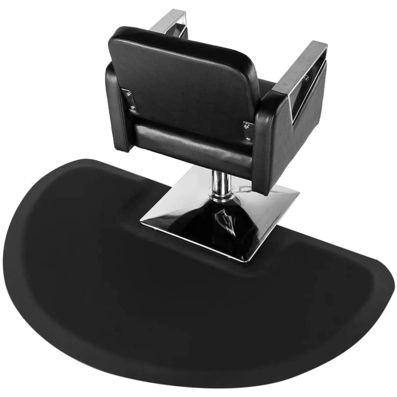 Karma Hair Salon Round Mat Square Base Rear View