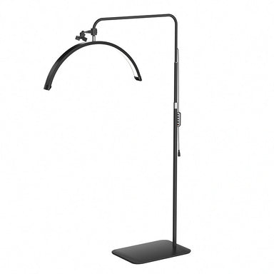 Karma Half Moon Beauty Light 58cm Black Front Side View