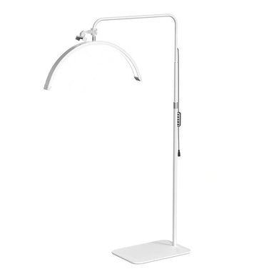 Karma Half Moon Beauty Light 58cm White Front Side View