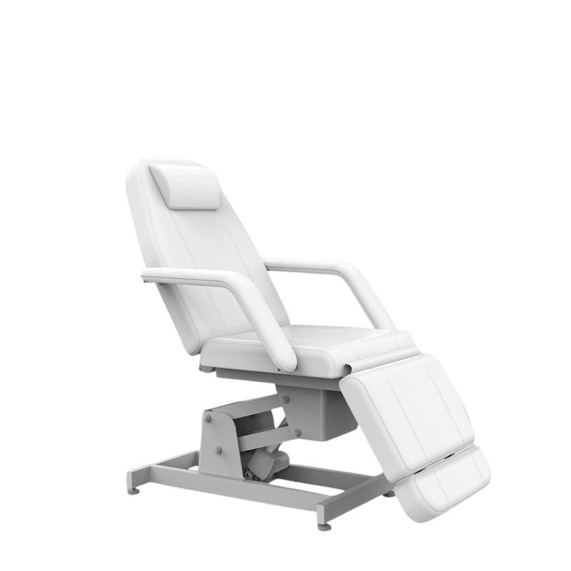 Karma Hamilton Electric Beauty Bed White Front Side View