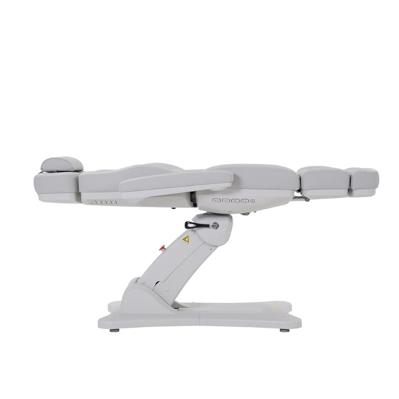 Karma Inglewood Electric Beauty Bed White Flat Position Side View