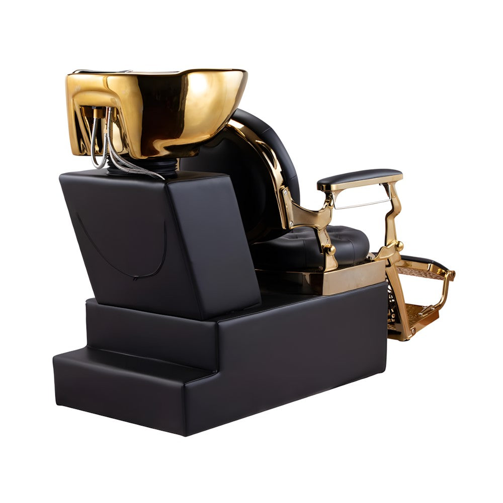 Karma King Valley Basin Unit Black Gold Rear Side View