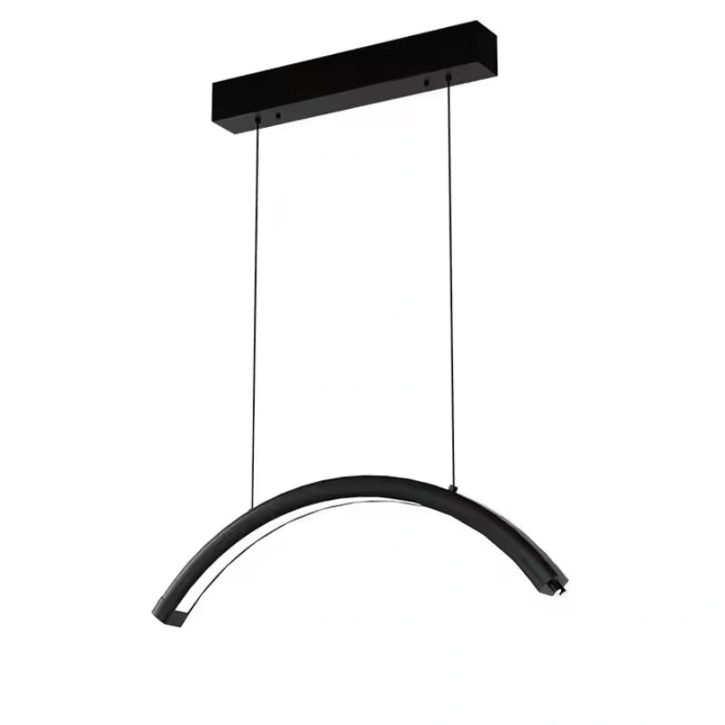 Karma LED Ceiling Mounted Lamp 71cm Black