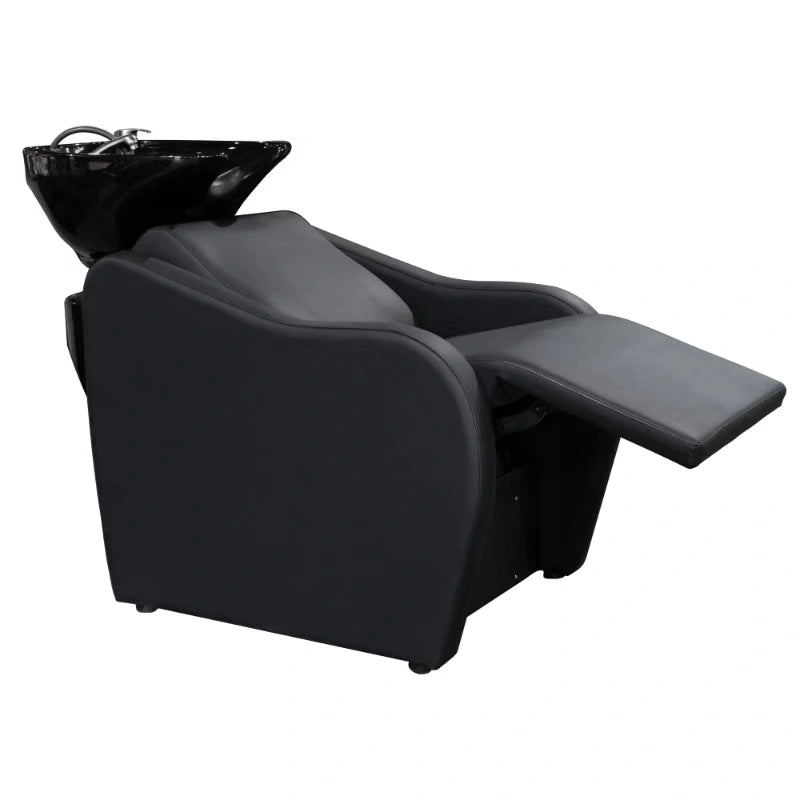 Karma Mosman Basin Unit With Massage Black Front Side View