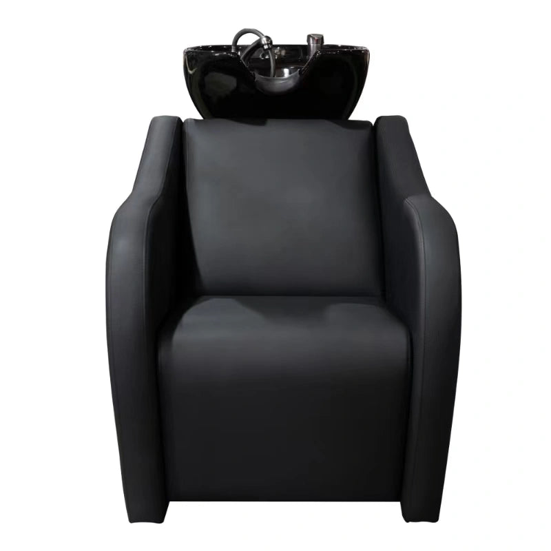 Karma Mosman Basin Unit With Massage Black Front View