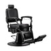 Karma Noosa Barber Chair Black Front Side View