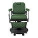 Karma Paddington Barber Chair Emerald Green Front View