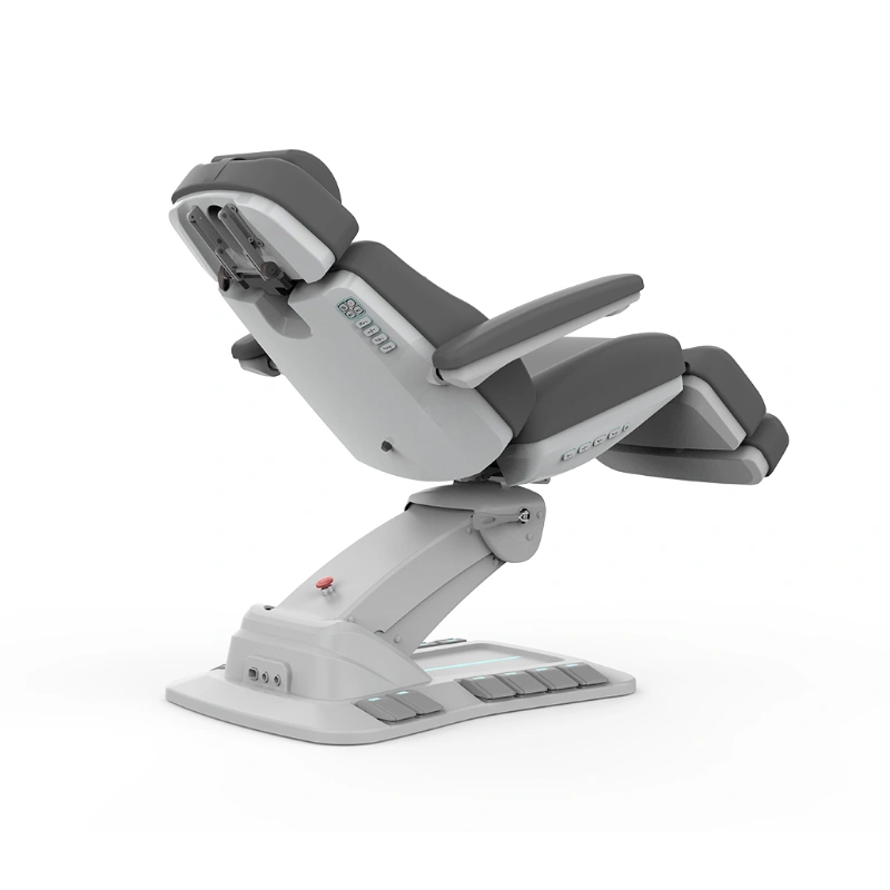 Karma Queenstown Electric Beauty Bed Grey Rear Side View