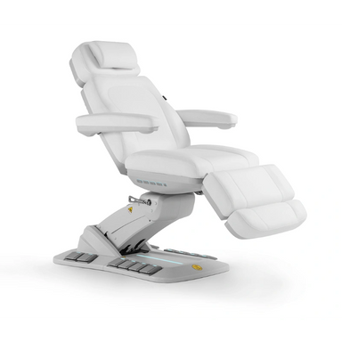 Karma Queenstown Electric Beauty Bed White Front Side View