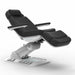 Karma Queenstown Full Electric Beauty Bed Black Reclined Front Side View