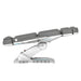 Karma Queenstown Full Electric Beauty Bed Grey Inclined Flat Position Side View
