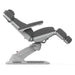 Karma Queenstown Full Electric Beauty Bed Grey Reclined Side View