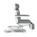 Karma Queenstown Full Electric Beauty Bed Grey Upright Side View