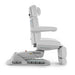 Karma Queenstown Full Electric Beauty Bed White Upright Side View