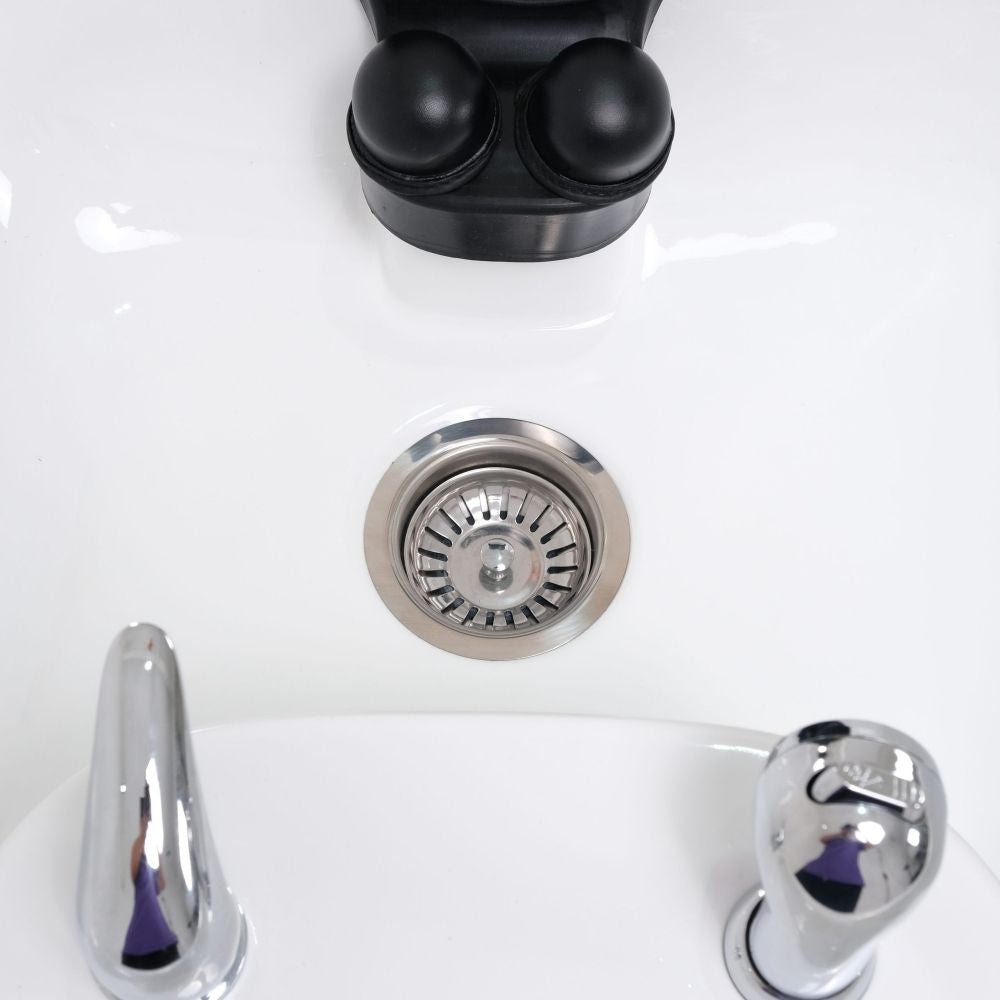 Karma Springvale Shampoo Unit White High Quality Porcelain Basin