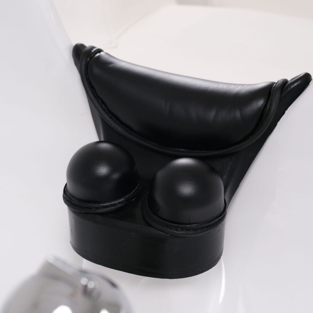 Karma Springvale Shampoo Unit White Neck Rest Support View