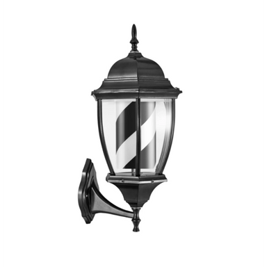 Karma Traditional Street Lamp Black and White