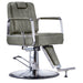 Karma Wollongong Salon Chair Grey Front Side View