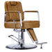 Karma Wollongong Salon Chair Tan Front Side View