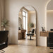 Louvre Mirrors Alto Arch Frameless Mirror Barber