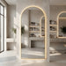 Louvre Mirrors Aura Arch Backlit LED Salon Mirror Gold Wall Mounted