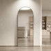 Louvre Mirrors Mia Arch Black Front View