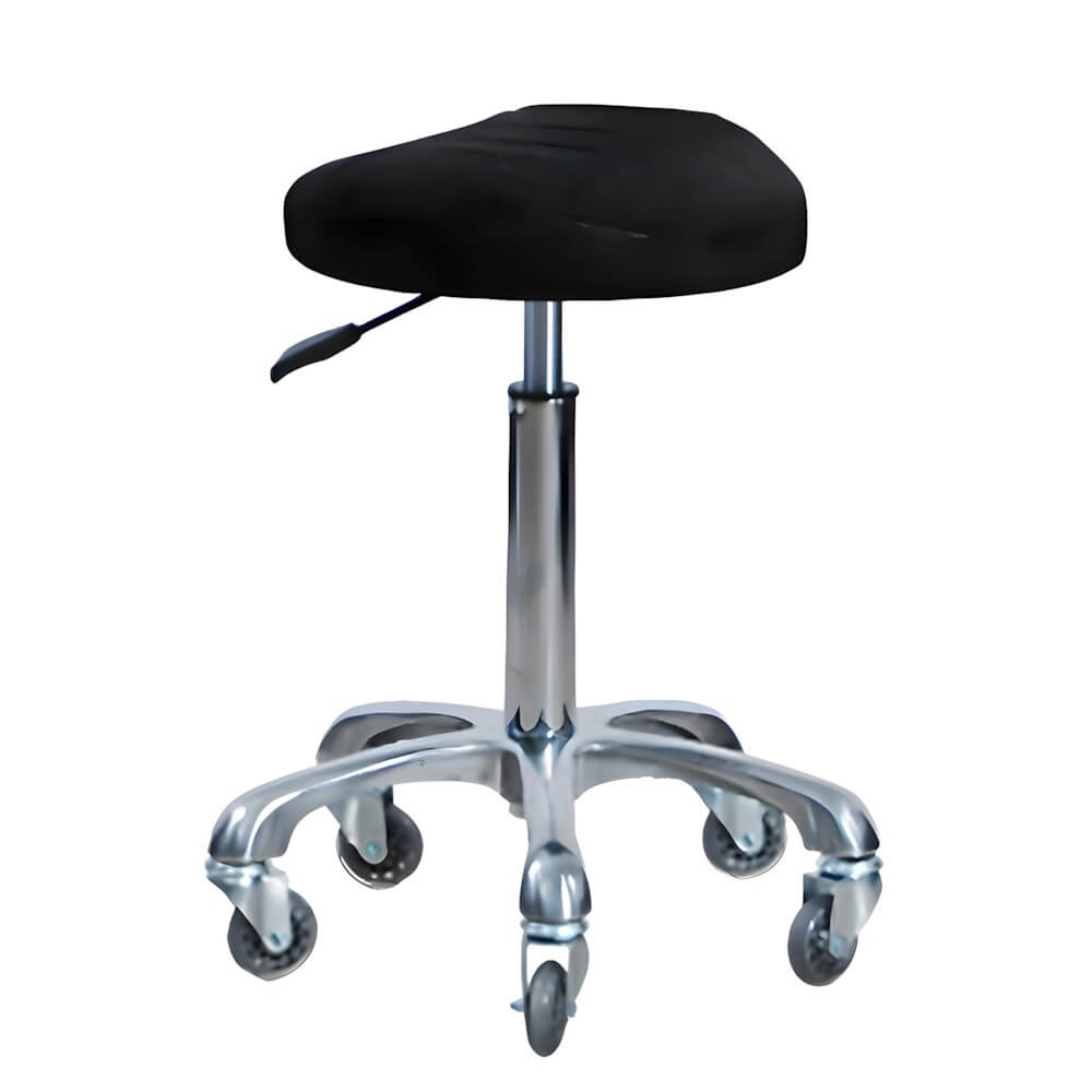 Karma burnie stool black front view